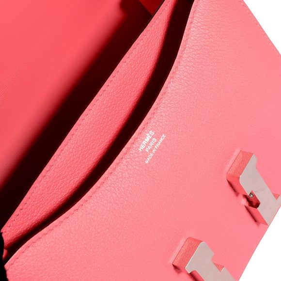 Hermès Rose Azalee Evercolor Constance 18 PHW - Picture 8 of 8